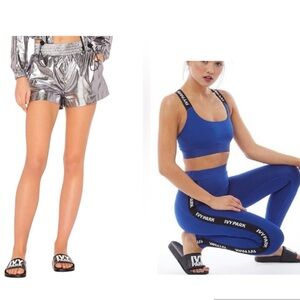 IVY PARK Bundle Leggings and Metallic Shorts